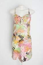 Vestido miss bella feminino estampado com Forro