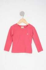 Blusa Infantil up baby rosa com Patch 