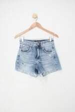 Shor jeans damyller feminino azul