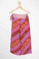 Calça de tecido feminino estampado