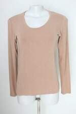 Camiseta c&a feminina bege