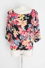 Blusa Ciganinha maroca feminina estampado florar 
