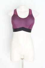 Top Esportivo domyos feminino roxo com Bojo
