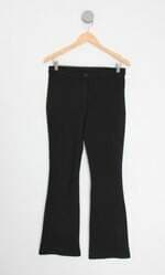 Calça de tecido danque feminina preto