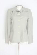 Blazer silvia doré feminino verde com Ombreira
