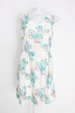 Vestido patrizia luca milano feminino estampado com Forro e Renda