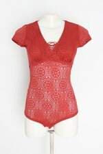 Body hope feminino terracota com Tiras