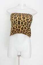 Top feminino estampa animal print 
