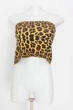 Top feminina estampa animal print 