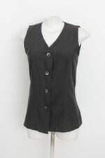 Colete fibrafio feminino preto