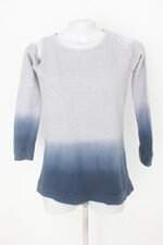 Blusa memo feminina estampado bicolor