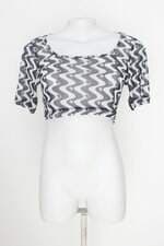 Blusa pool feminina estampado com Transparência