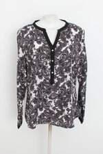 Camisa viva feminina estampada
