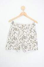 Shorts barred's plus feminino estampado