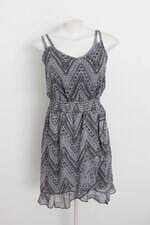 Vestido speechless feminino estampado com Sobreposição