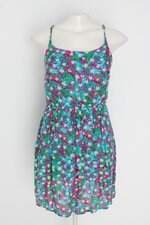 Vestido renner feminino azul floral 