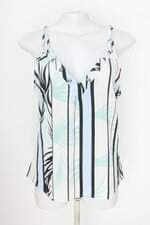 Regata m&s feminina estampada com Ilhós