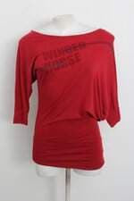 Blusa vox woman feminina vermelha com Silk