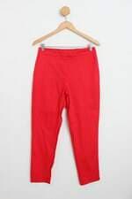 Calça de tecido riachuelo - a|k casual feminina vermelho