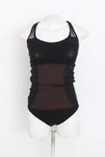 Body feminino preto