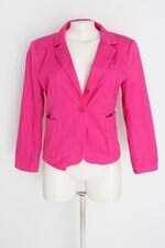 Blazer renner feminino rosa com Ombreira