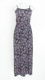 Vestido c&a feminino preto com Fenda