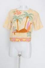 Blusa Blue Steel feminina estampado