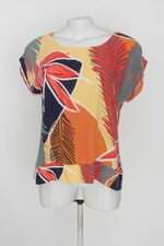 Blusa feisa feminina estampada