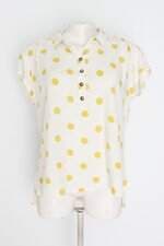 Blusa carmila feminina estampada com Barra Mullet
