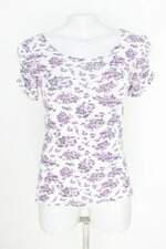 Blusa Renner feminina estampada com Franzido