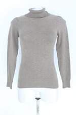 Blusa manga longa mng feminina bege