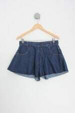 Shorts bellina & co feminino azul