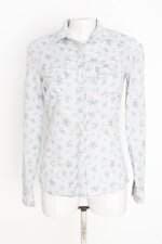 Camisa mango casual feminina estampado