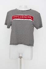 Blusa codigo girls feminina preta e branca