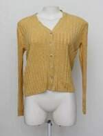 Cardigan amarelo cadíe