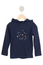 camiseta manga longa Hering kids azul