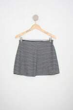 saia zara feminina listrada