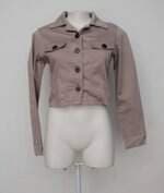 Jaqueta cherry chik feminina rosa