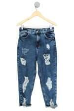 calça jeans C&A feminina azul