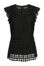Blusa Michael Kors feminina preta