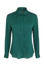 Camisa Sacada feminina verde