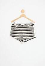 shorts canal feminino bicolor