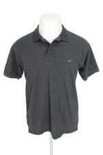 camisa polo daze masculina cinza