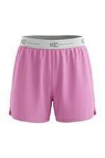 shorts de academia com forro feminino rosa