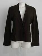 Blazer lã eileen fisher feminino verde
