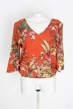 blusa siberian feminina floral 